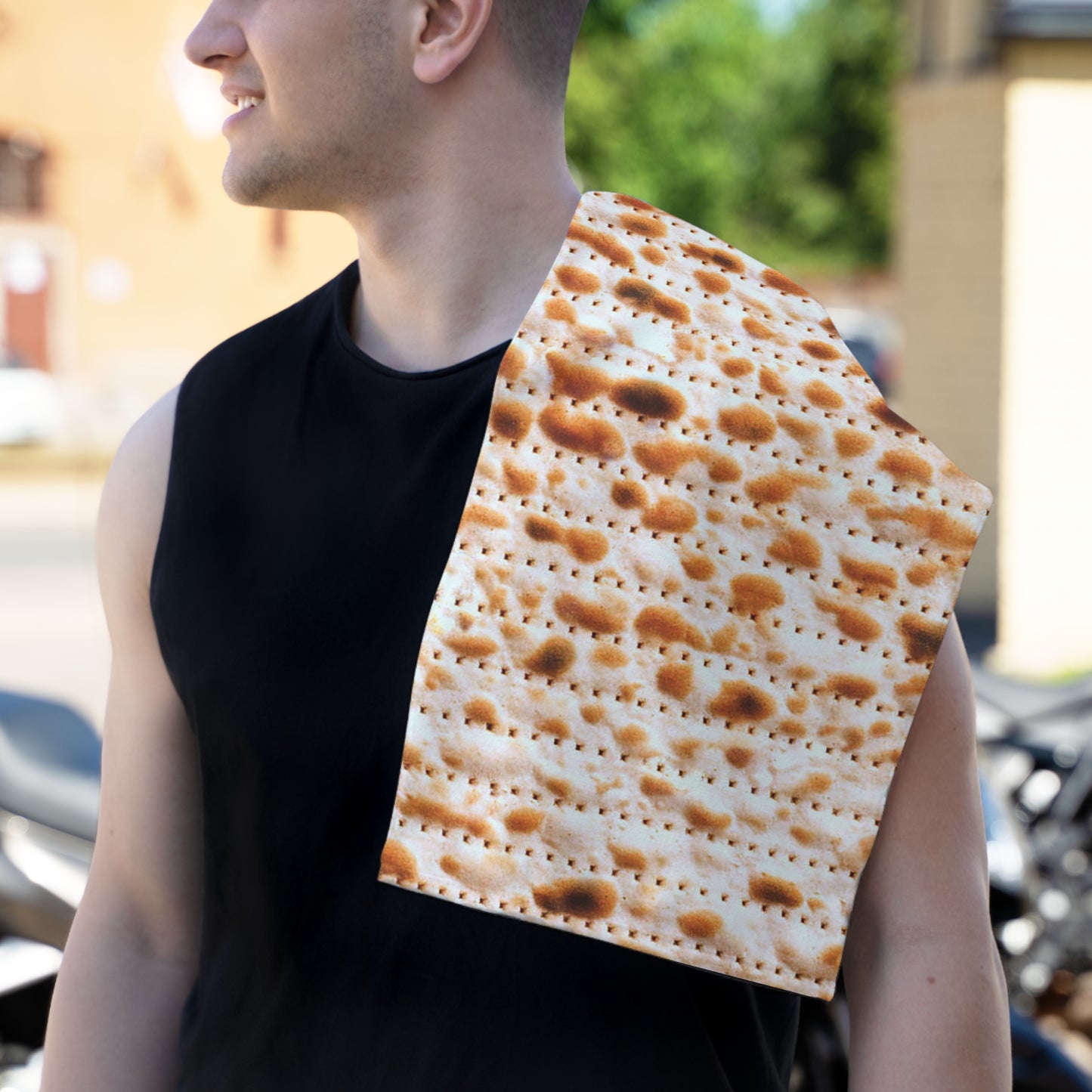 Matzo 11" x 18" Dish Fingertip Towel All Over Print by TOOLOUD