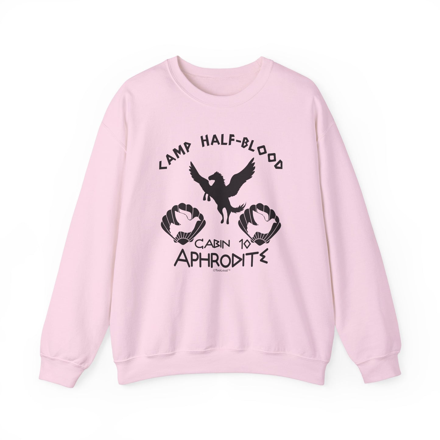 Cabin 10 Aphrodite Camp Half-Blood Adult Sweatshirt by TOOLOUD