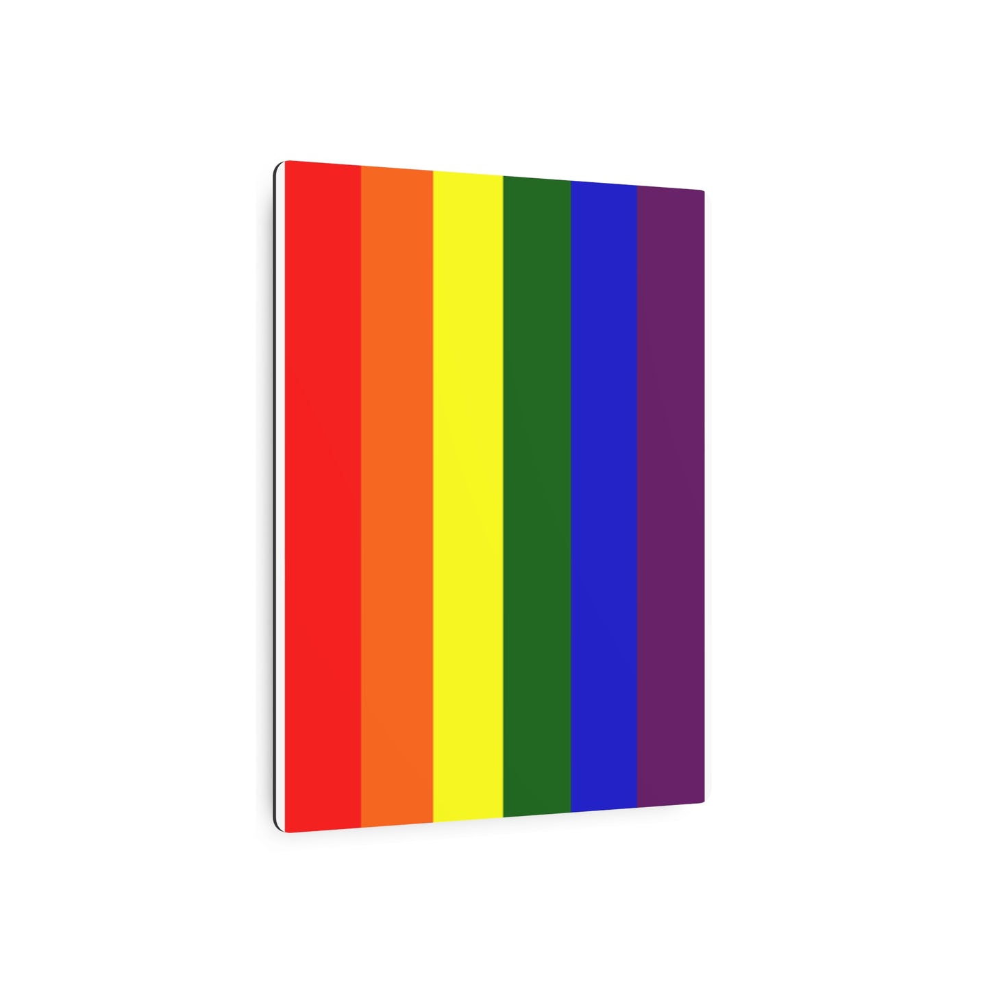 Rainbow Metal Art Print