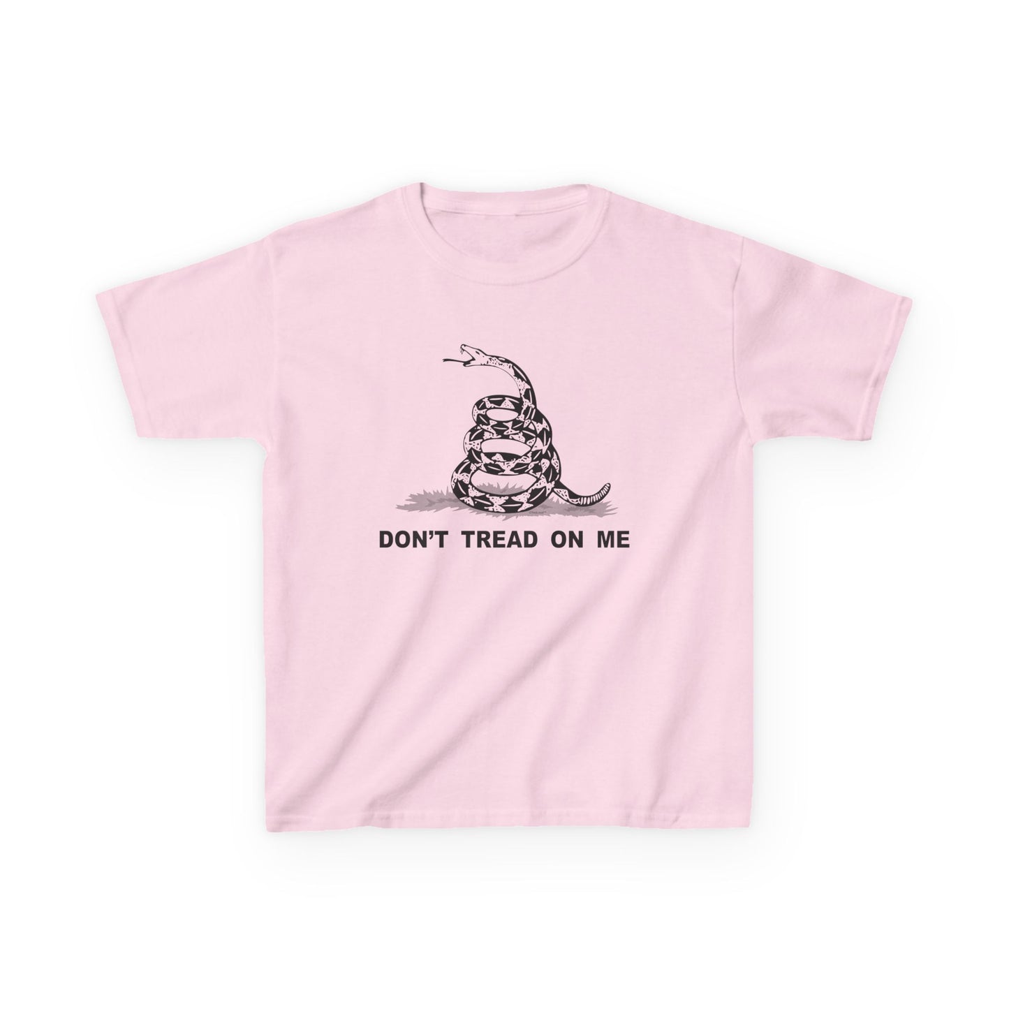 Subdued Don't Tread On Me Gadsden Flag Rattlesnake Childrens T-Shirt