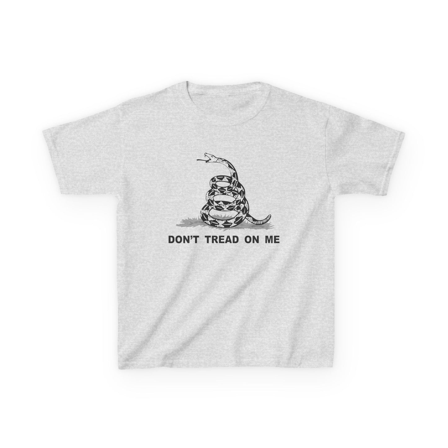 Subdued Don't Tread On Me Gadsden Flag Rattlesnake Childrens T-Shirt