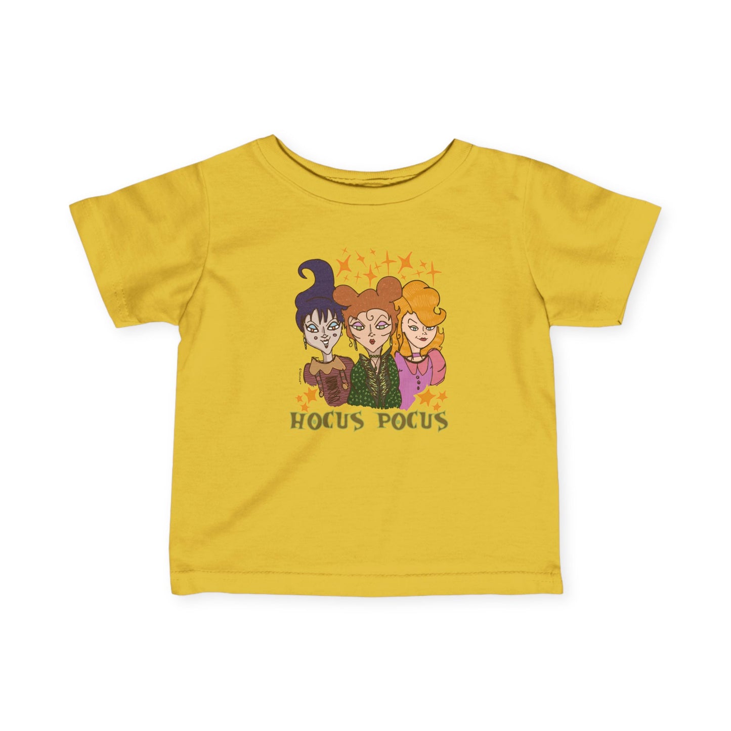 Hocus Pocus Witches Infant T-Shirt by TOOLOUD – Cute and Spooky Baby Apparel