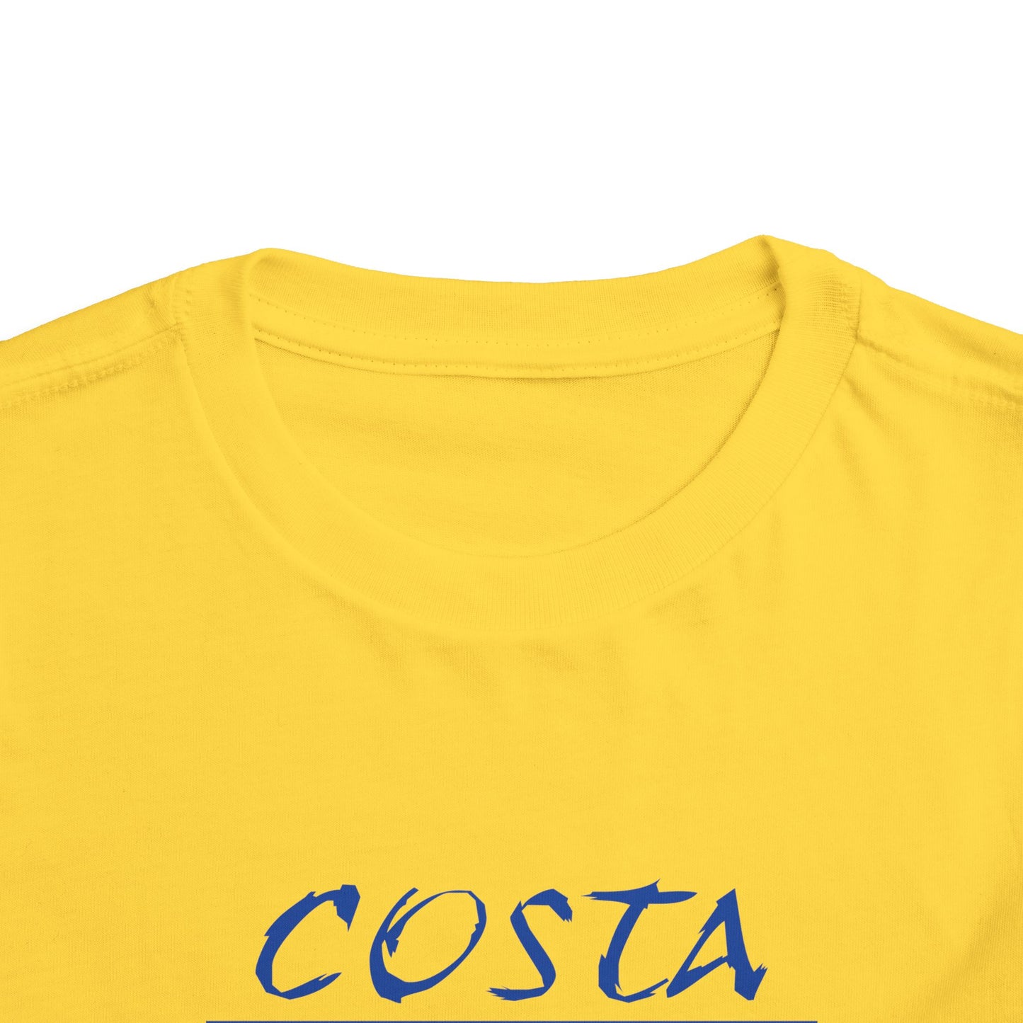 TOOLOUD Costa Rica Flag Toddler T-Shirt