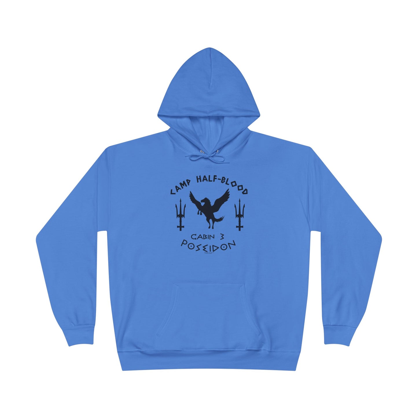 Cabin 3 Poseidon Camp Half-Blood Hoodie Sweatshirt By TOOLOUD
