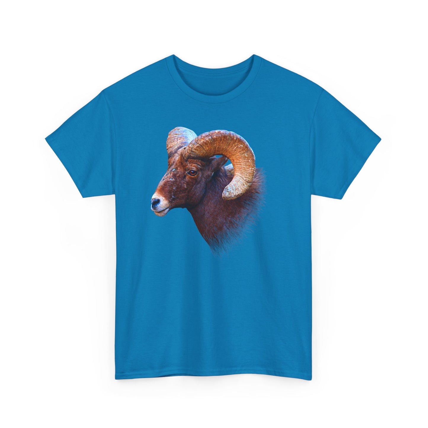 Majestic Bighorn Ram Adult Dark T-Shirt by TOOLOUD