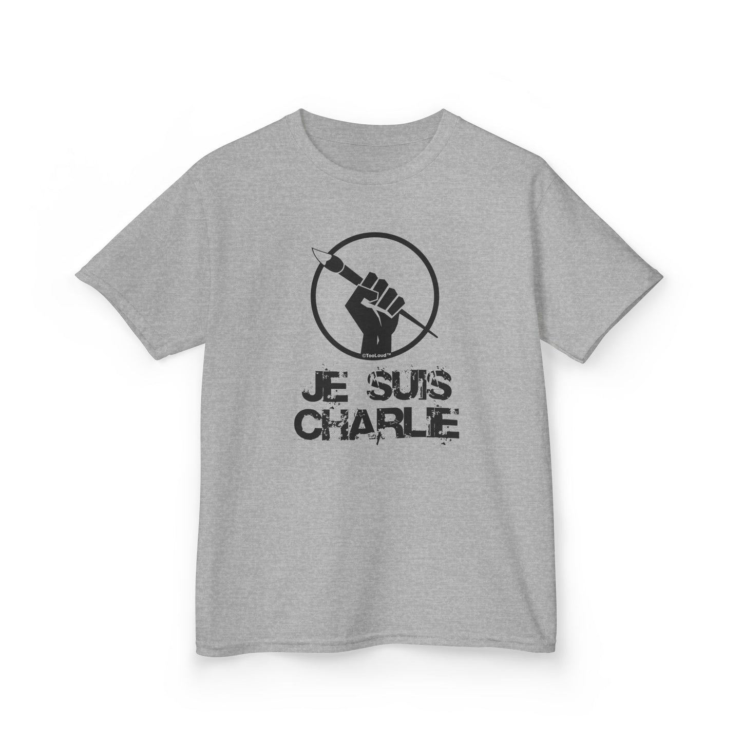 Je Suis Charlie Children's Heavy T-Shirt by TOOLOUD