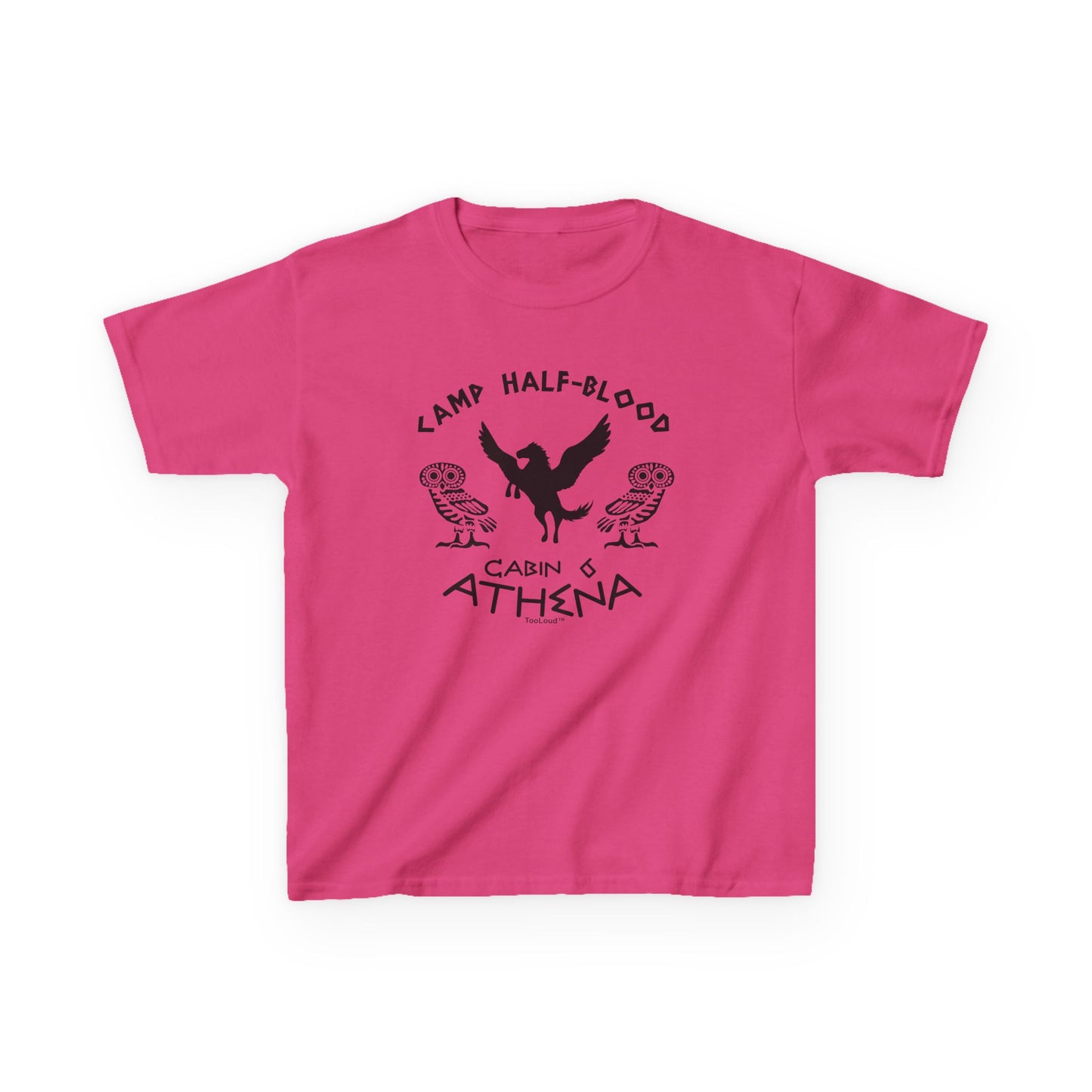 TOOLOUD Camp Half-Blood Cabin 6 Athena Children’s T-Shirt Tee