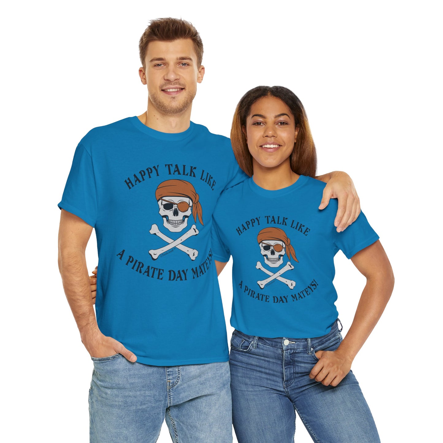 Captivating Pirate Day Mateys Adult Unisex T-Shirt by TOOLOUD