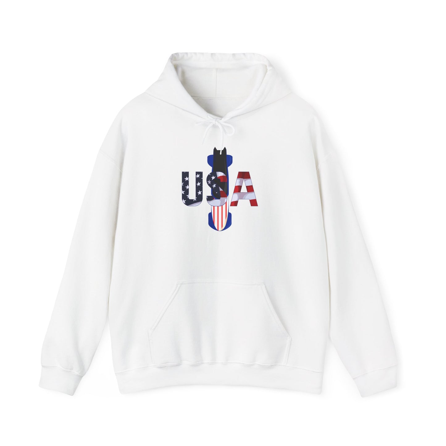 USA Bobsled Hoodie Unisex Sweatshirt by TooLoud