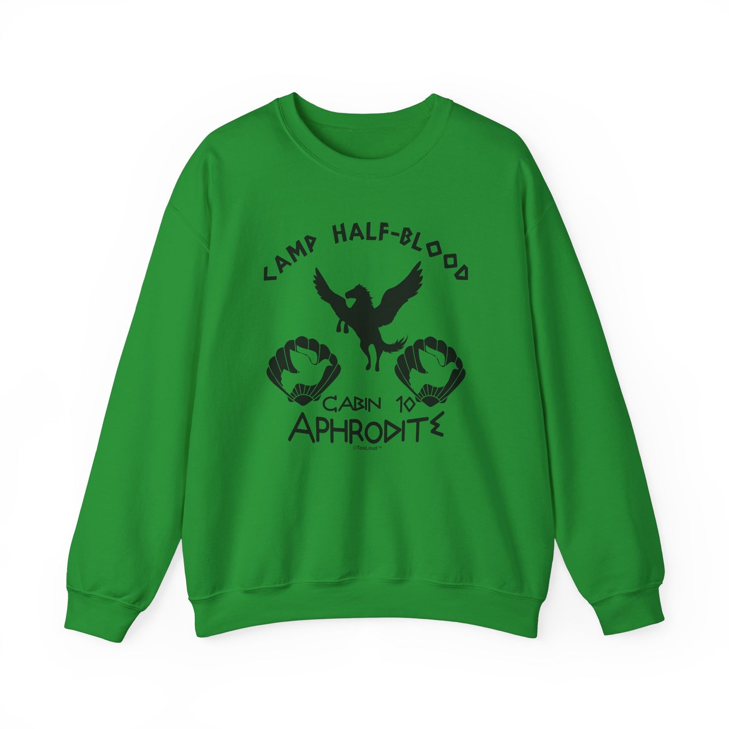 Cabin 10 Aphrodite Camp Half-Blood Adult Sweatshirt by TOOLOUD