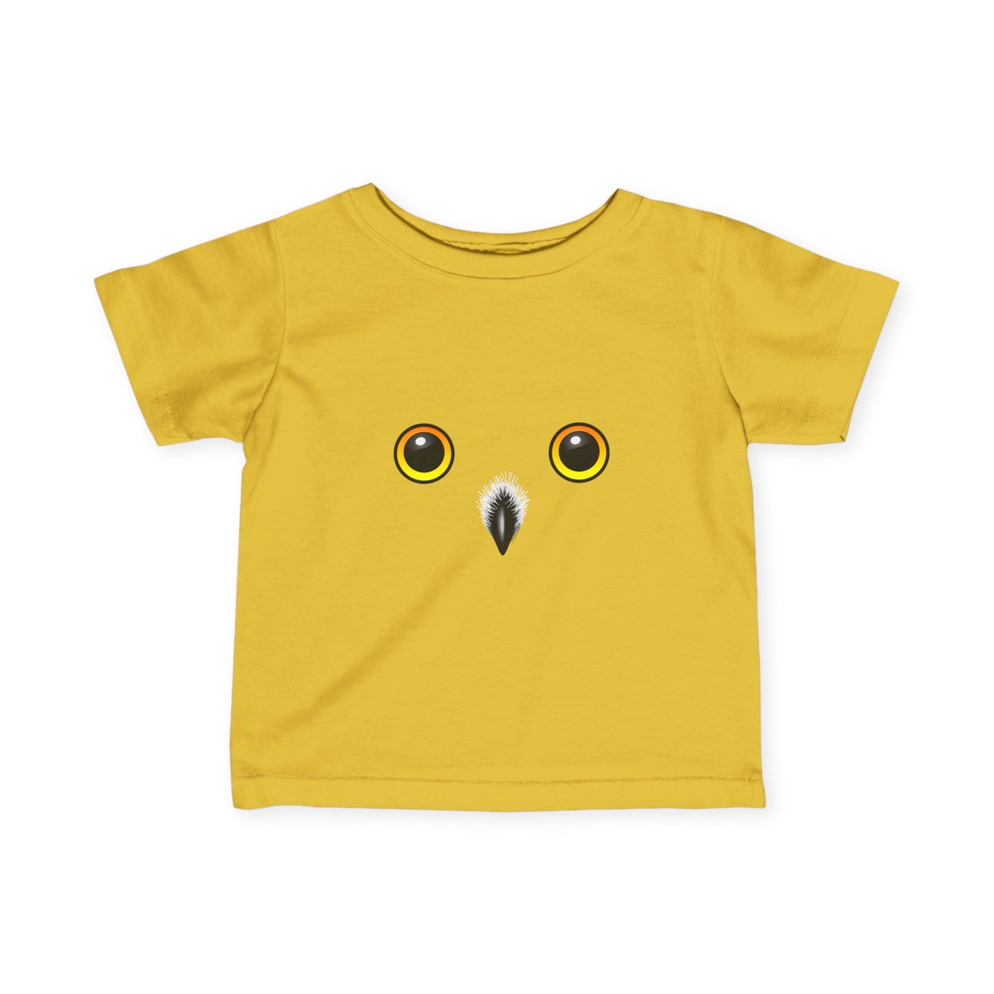 Cute Snowy Owl Face Infant T-Shirt By TOOLOUD