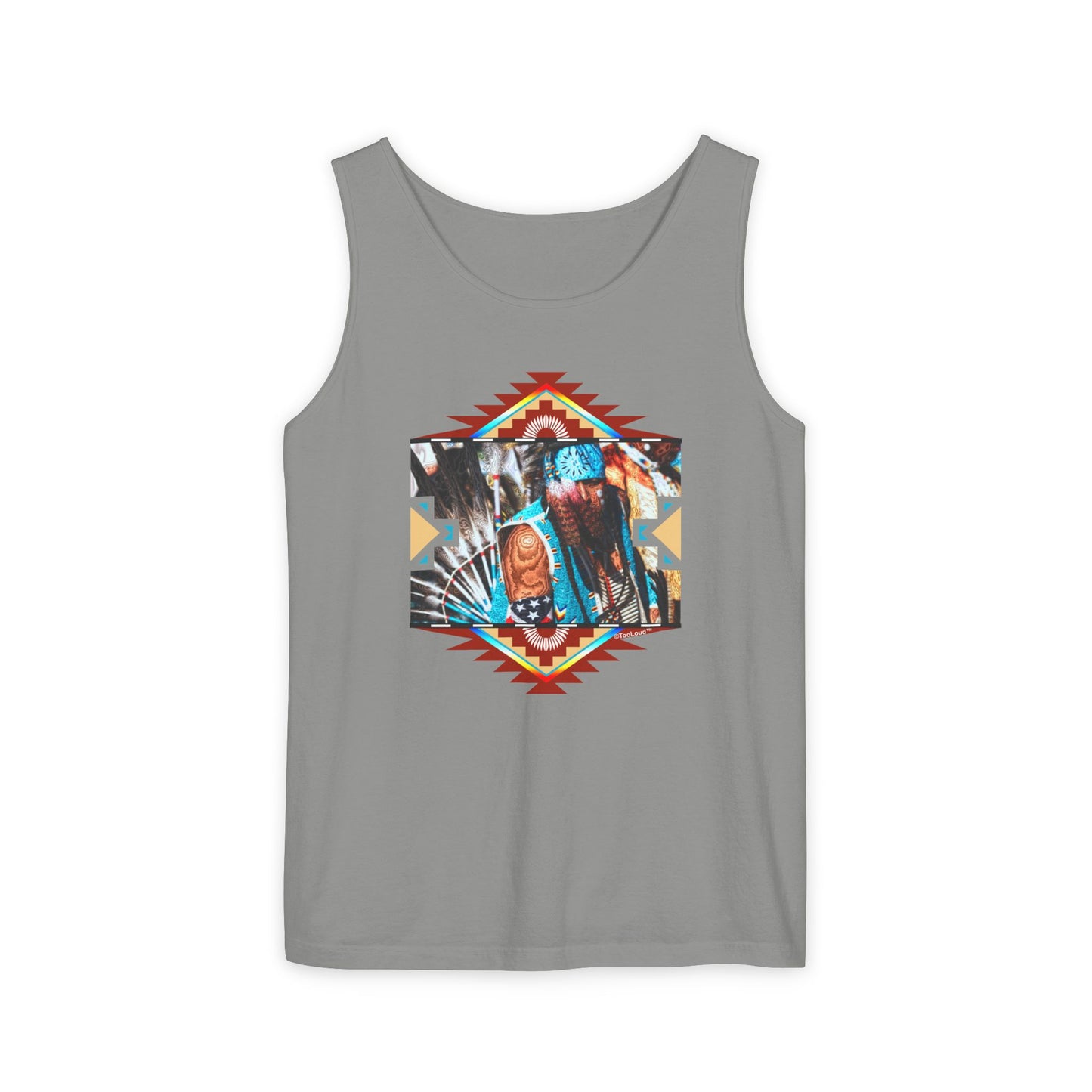 Native American Dancer Design #2 Loose Tank Top by TOOLOUD