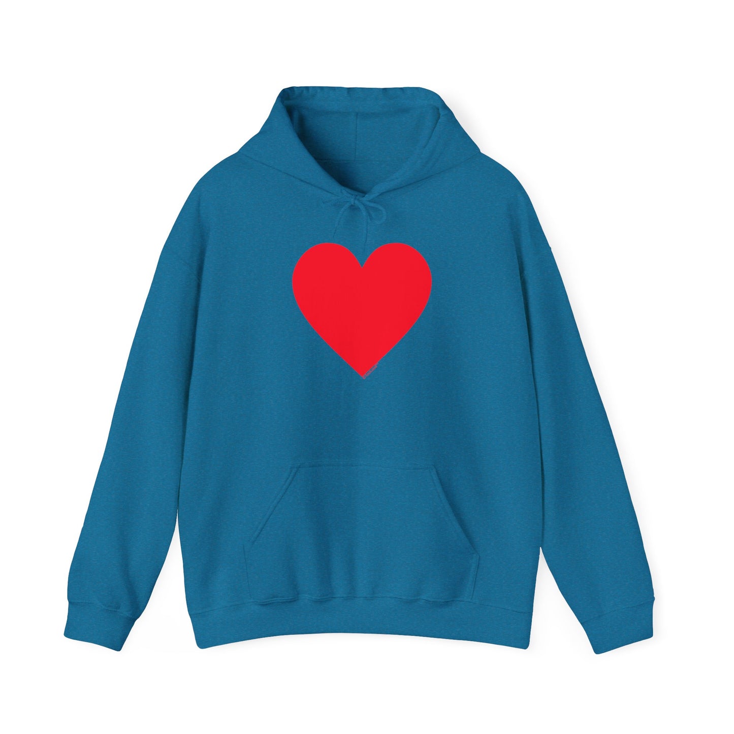 TOOLOUD Big Red Heart Valentine's Day Dark Unisex Hoodie Sweatshirt