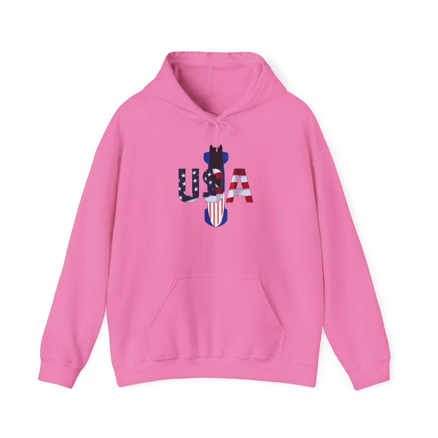 USA Bobsled Hoodie Unisex Sweatshirt by TooLoud