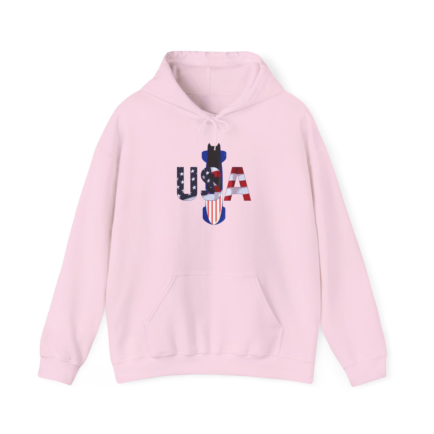 USA Bobsled Hoodie Unisex Sweatshirt by TooLoud