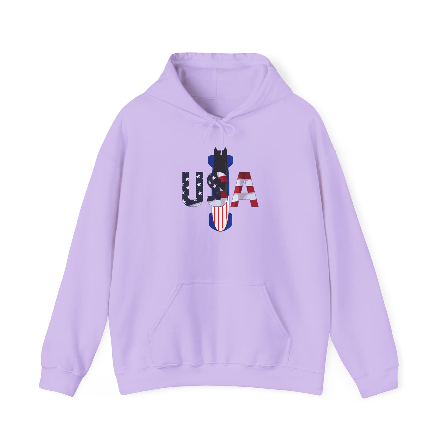 USA Bobsled Hoodie Unisex Sweatshirt by TooLoud