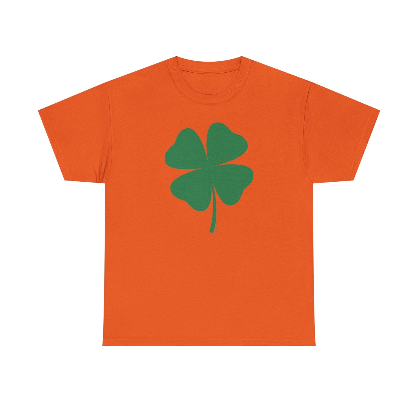Four Leaf Clover: Adult Print T-Shirt for St. Patrick's Day Celebrations by TOOLOUD