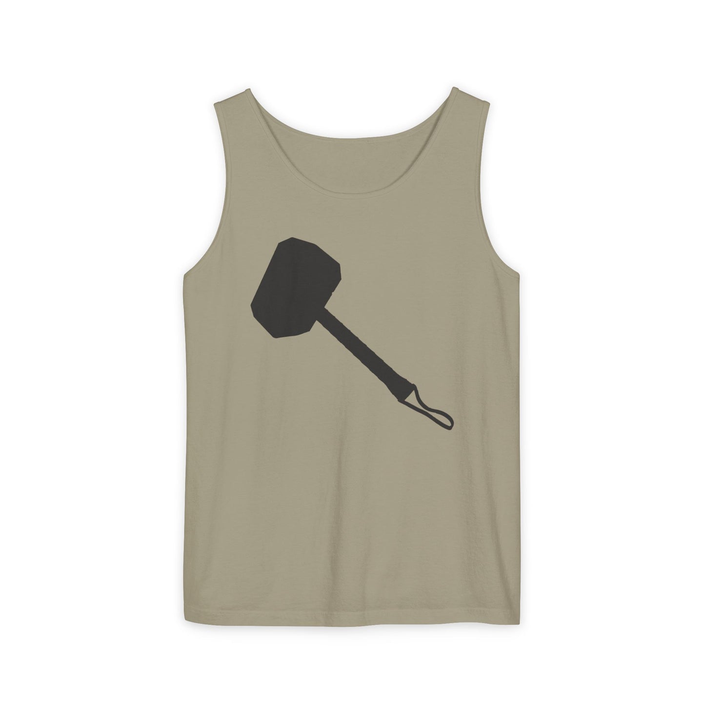Thors Hammer Nordic Runes Lucky Odin Mjolnir Valhalla Loose Tank Top
