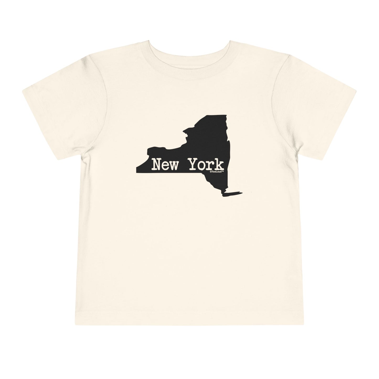 New York - United States Shape Toddler T-Shirt by TOOLOUD