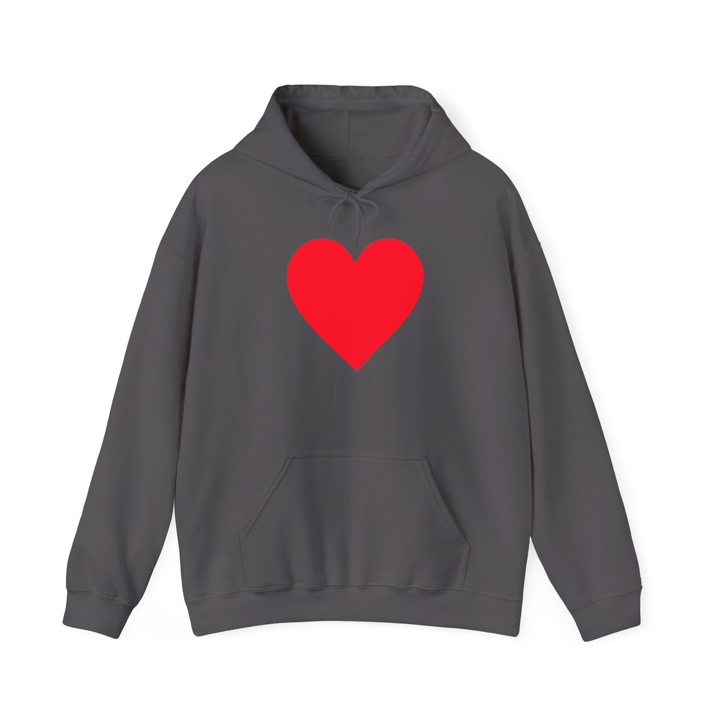 TOOLOUD Big Red Heart Valentine's Day Dark Unisex Hoodie Sweatshirt