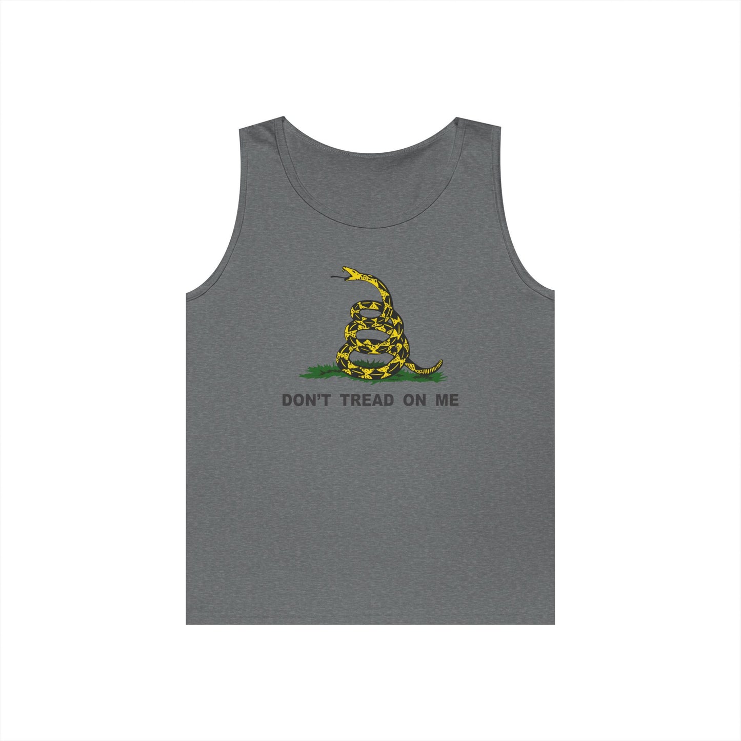 Don't Tread On Me Gadsden Flag Rattlesnake Loose Adult Tank Top by TOOLOUD