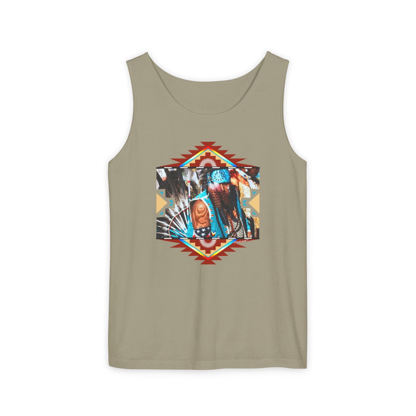Native American Dancer Design #2 Loose Tank Top by TOOLOUD
