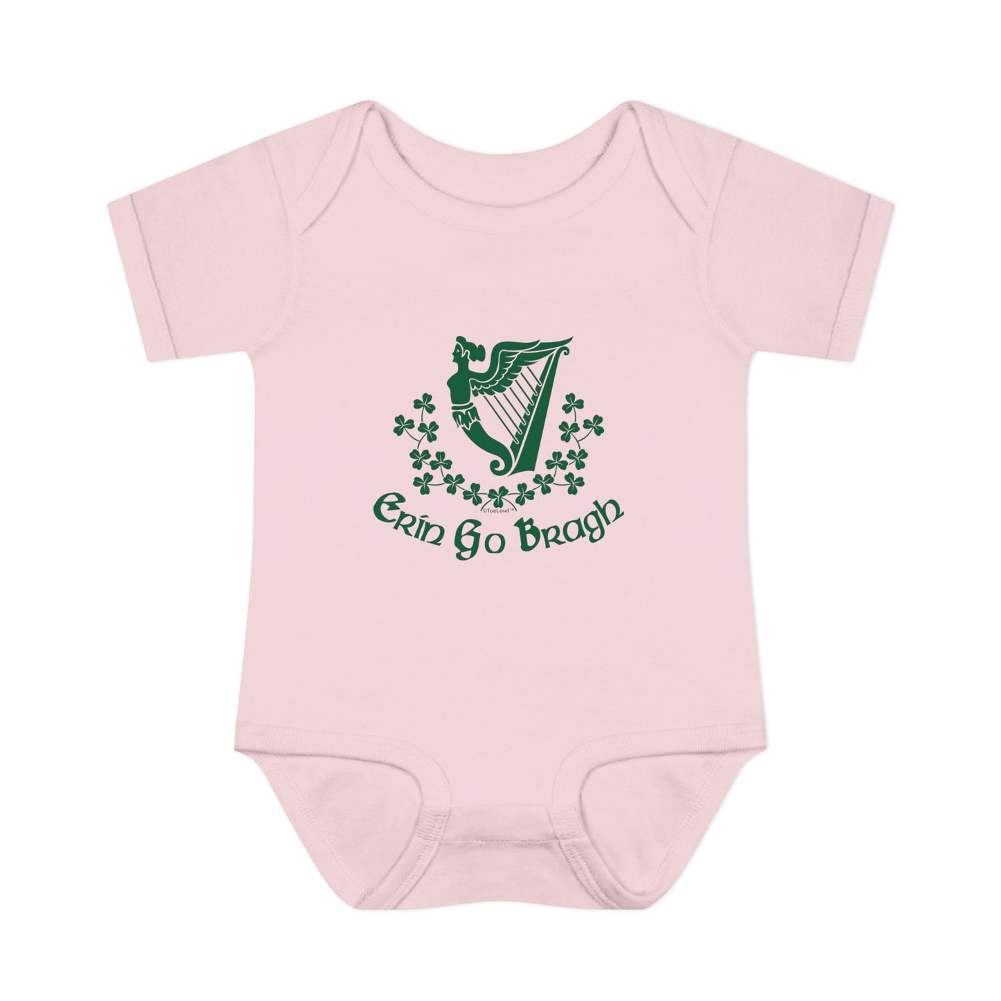 Erin Go Bragh Ireland Forever Baby Romper Bodysuit by TOOLOUD