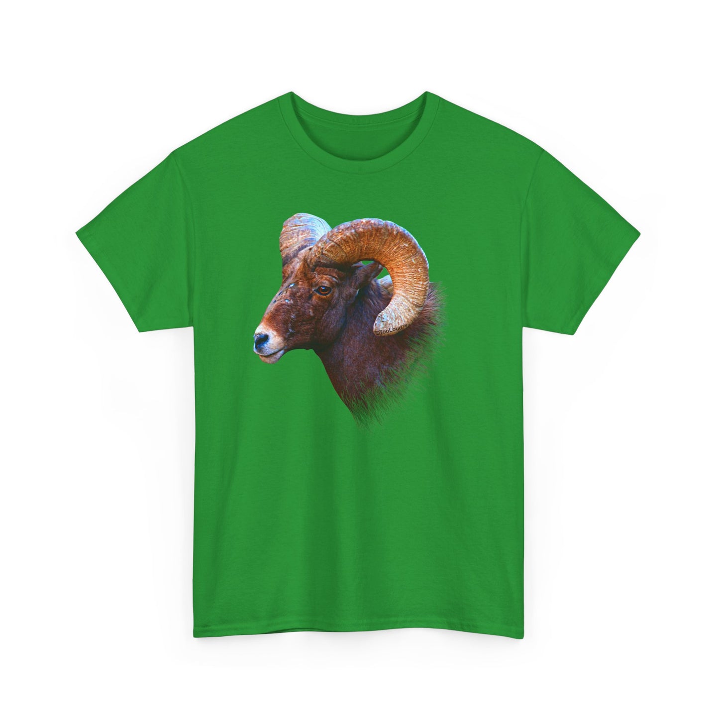 Majestic Bighorn Ram Adult Dark T-Shirt by TOOLOUD