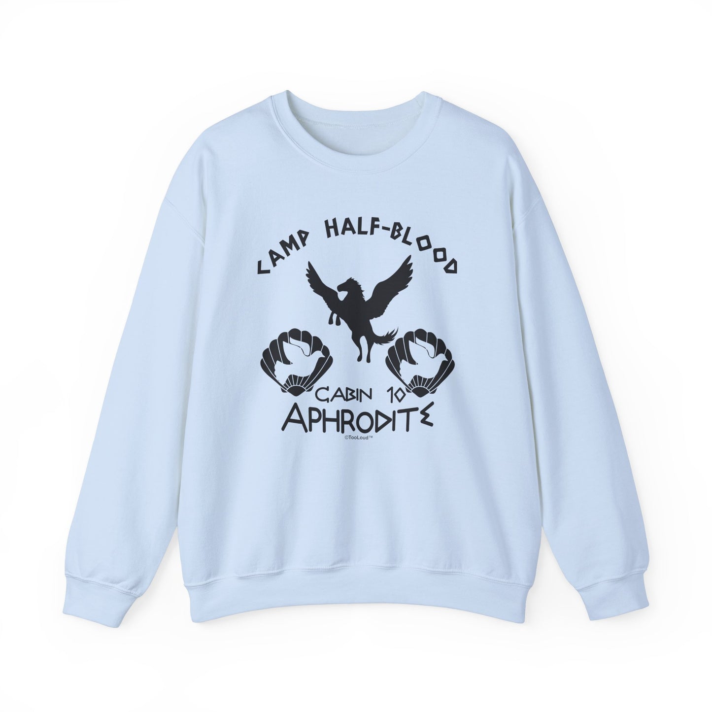 Cabin 10 Aphrodite Camp Half-Blood Adult Sweatshirt by TOOLOUD