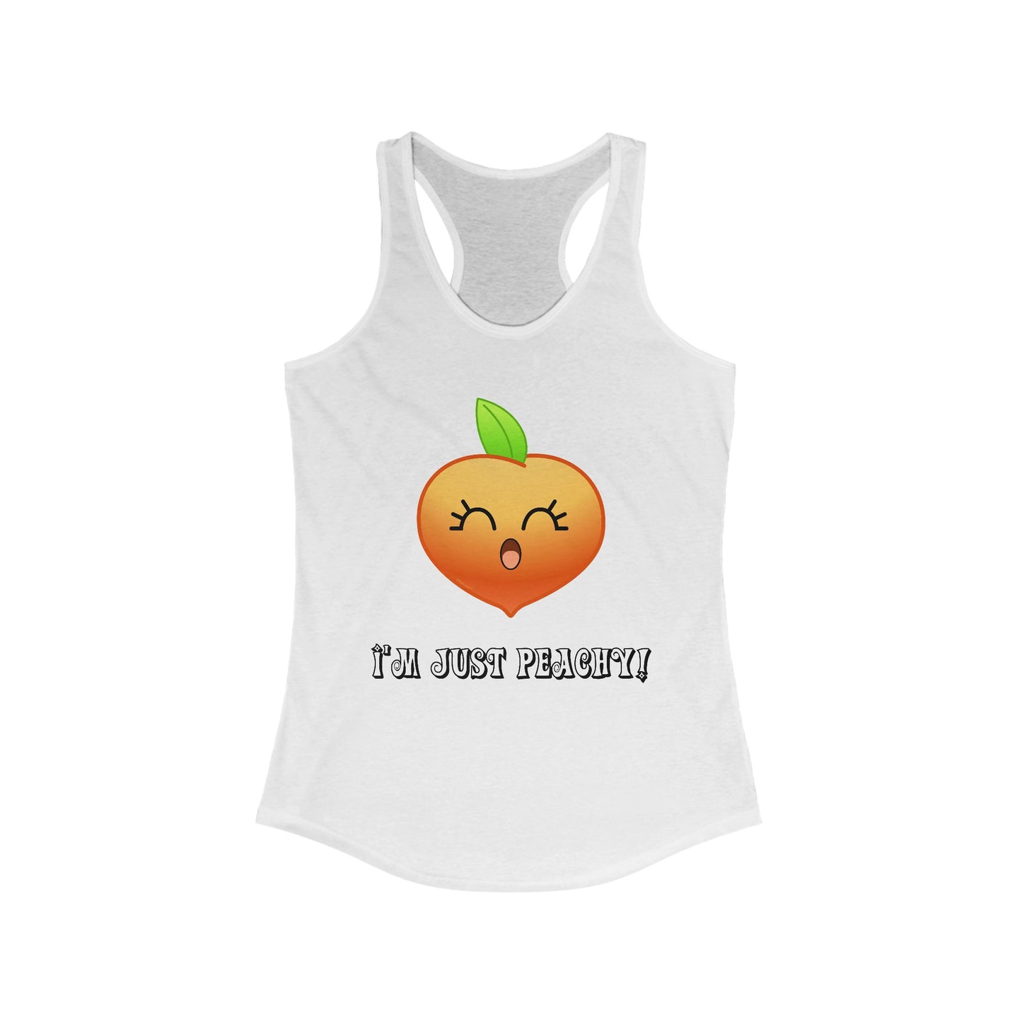TOOLOUD Everything is Peachy Womens Tank Top