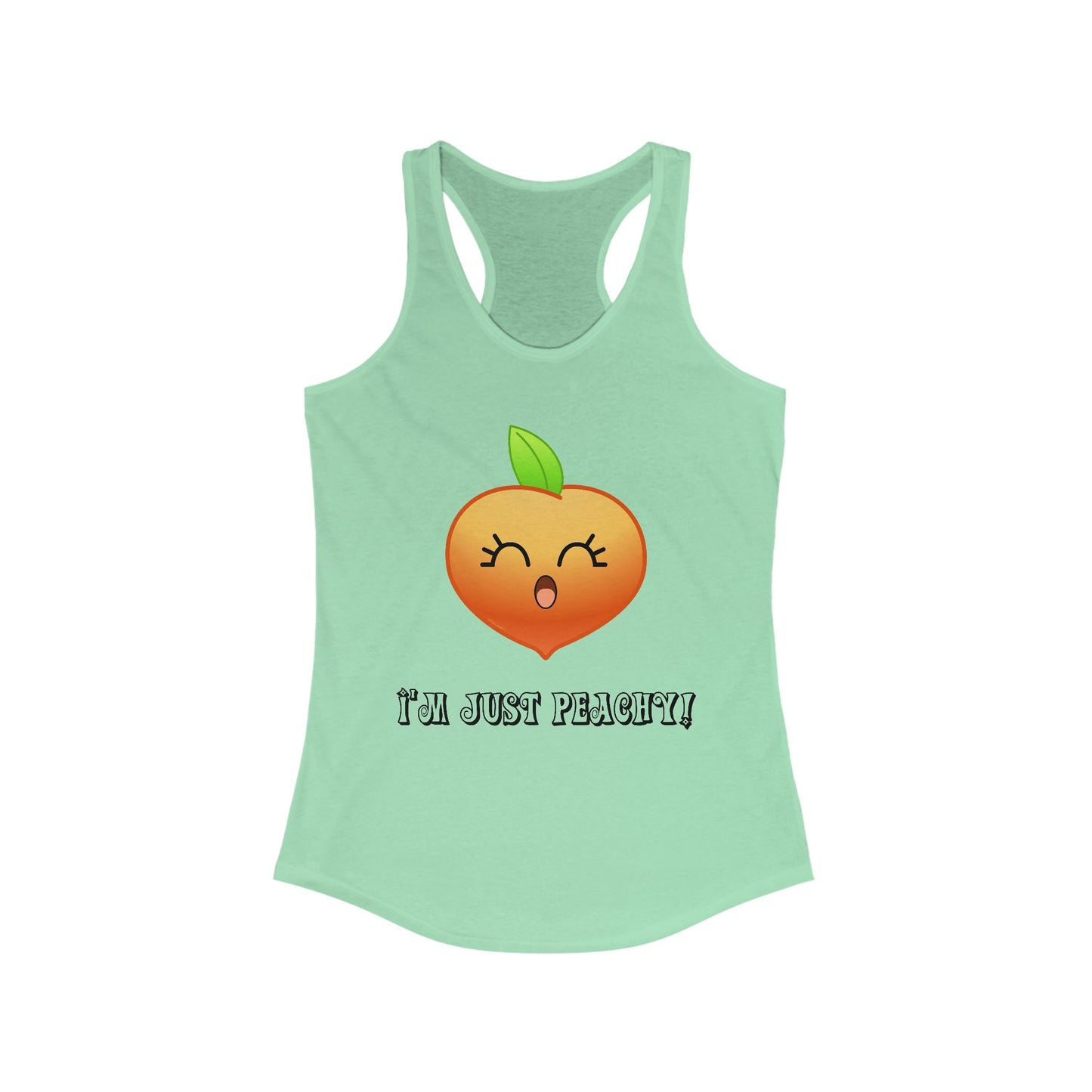 TOOLOUD Everything is Peachy Womens Tank Top