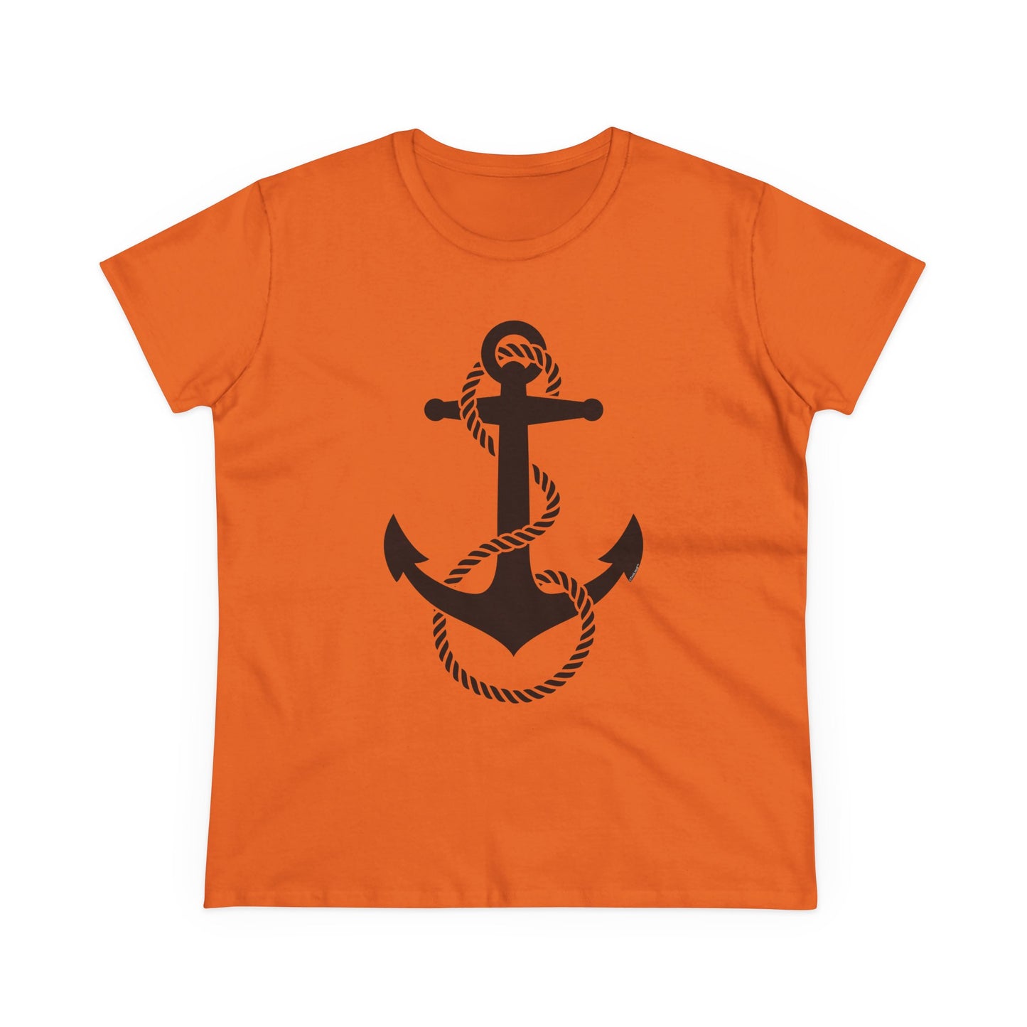 Nautical Sailor Rope Anchor Women's T-Shirt by TOOLOUD