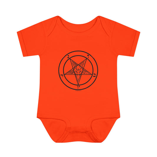 Sigil of Baphomet Baby Romper Bodysuit by TOOLOUD