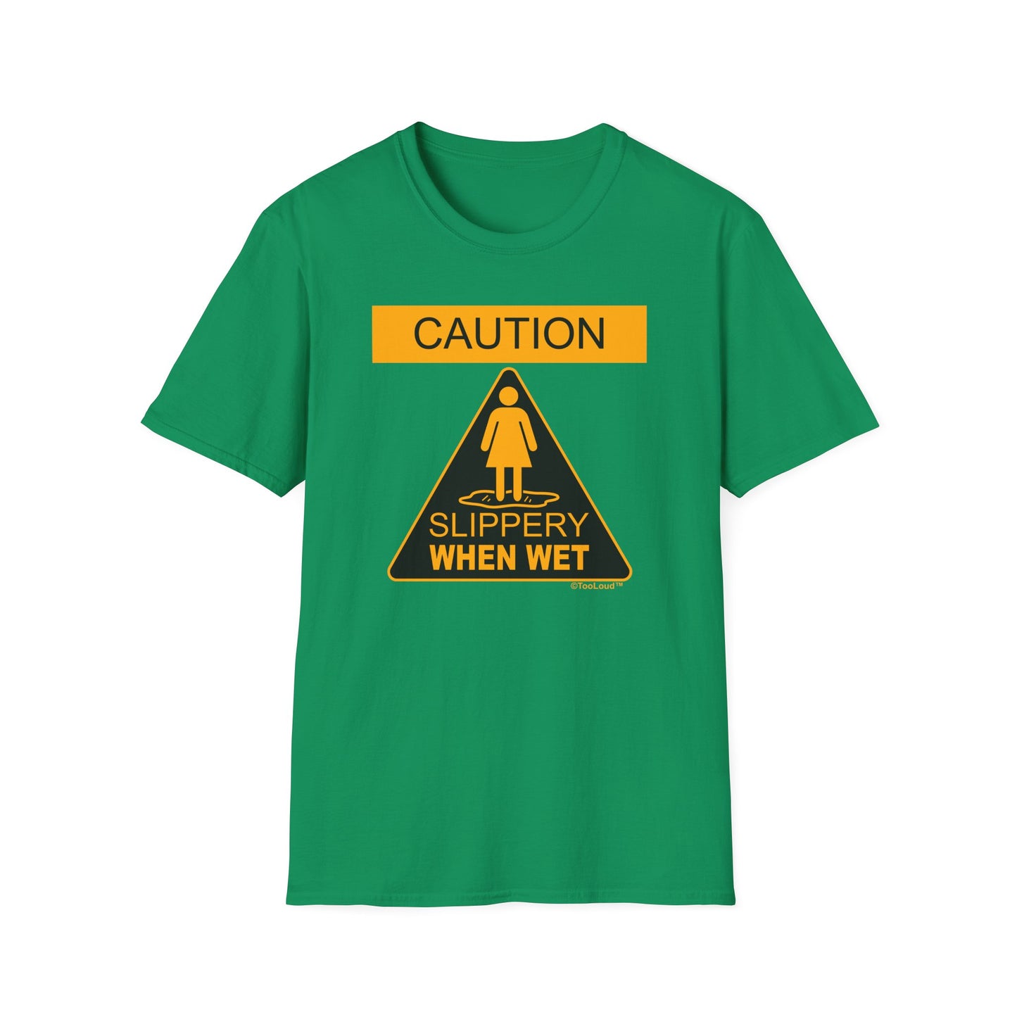 Slippery When Wet Women's Dark T-Shirt by TOOLOUD