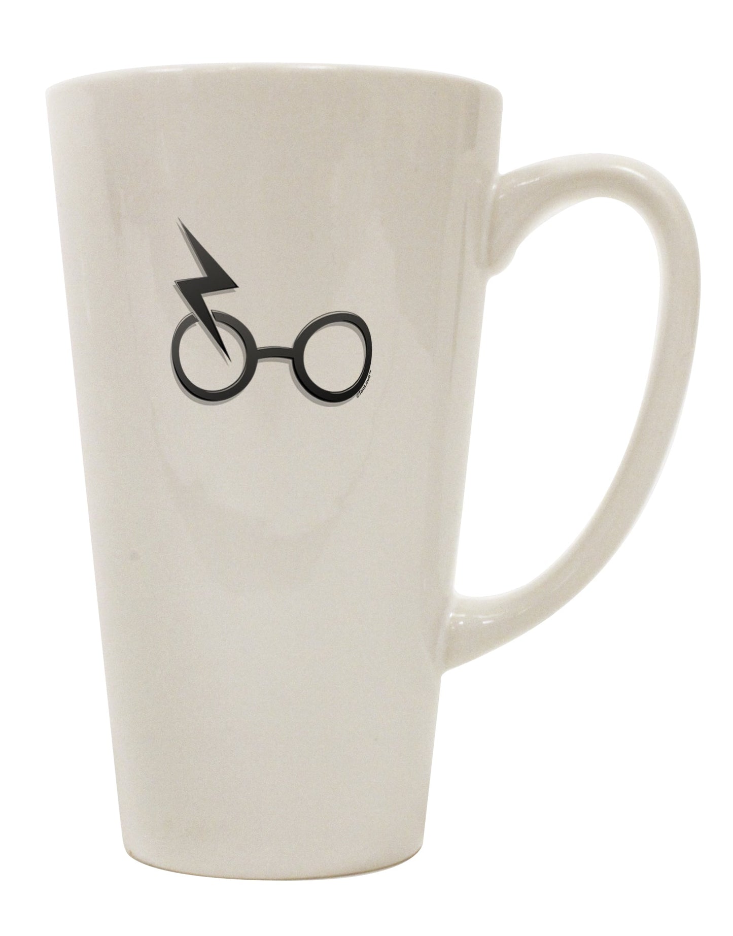 16 Ounce Conical Latte Coffee Mug - Crafted for Magic Moments by a Drinkware Expert-Conical Latte Mug-TooLoud-White-Davson Sales