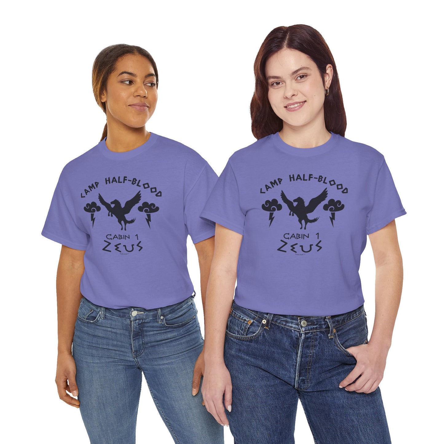 Camp Half Blood Cabin 1 Zeus Women's Adult T-Shirt by TOOLOUD