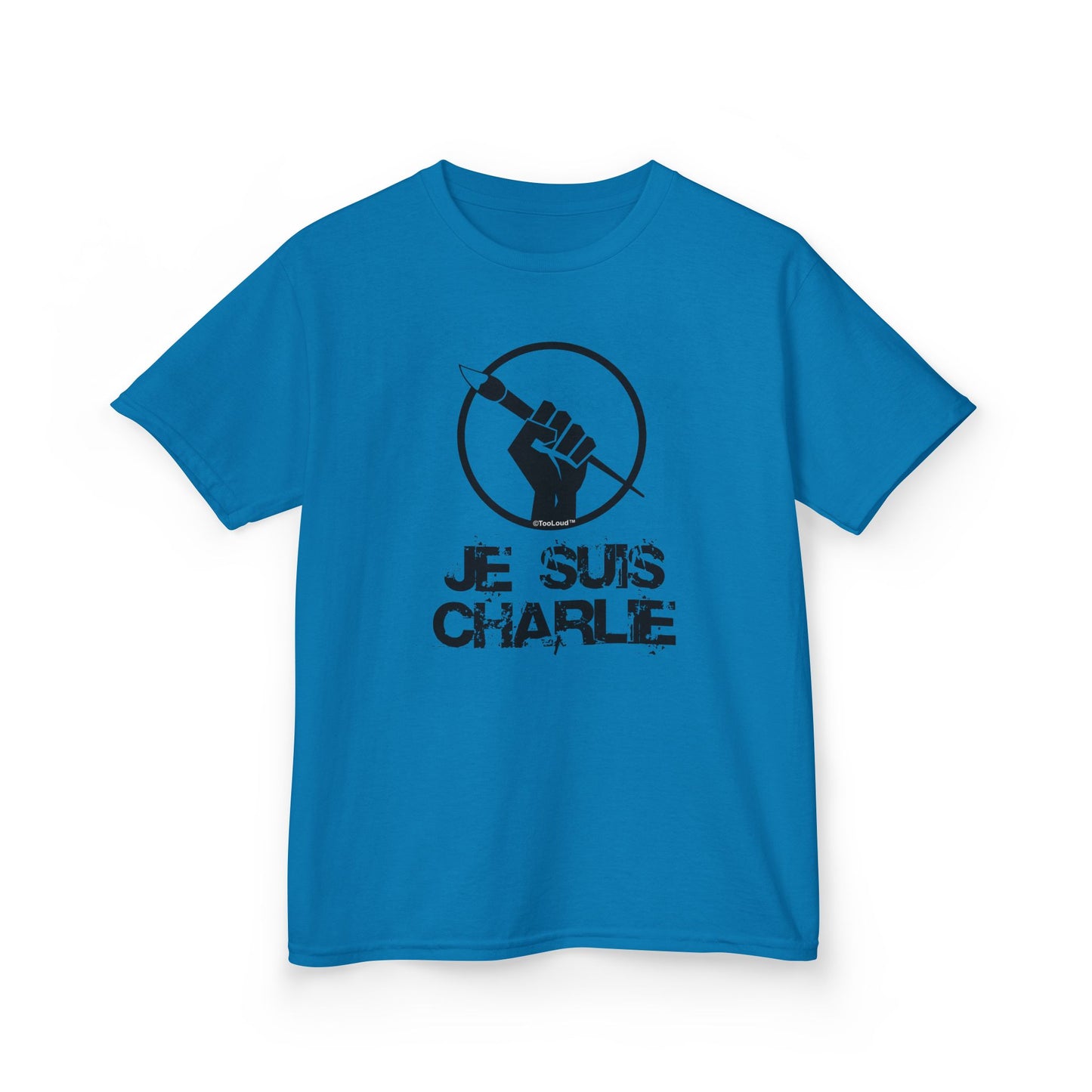 Je Suis Charlie Children's Heavy T-Shirt by TOOLOUD