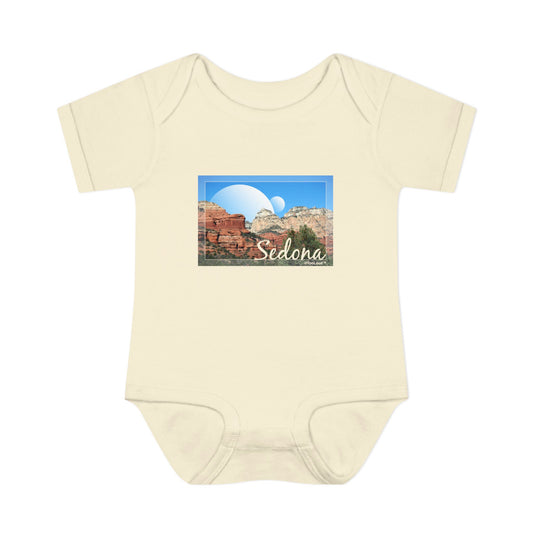 Abstract Sedona Baby Romper Bodysuit by TOOLOUD