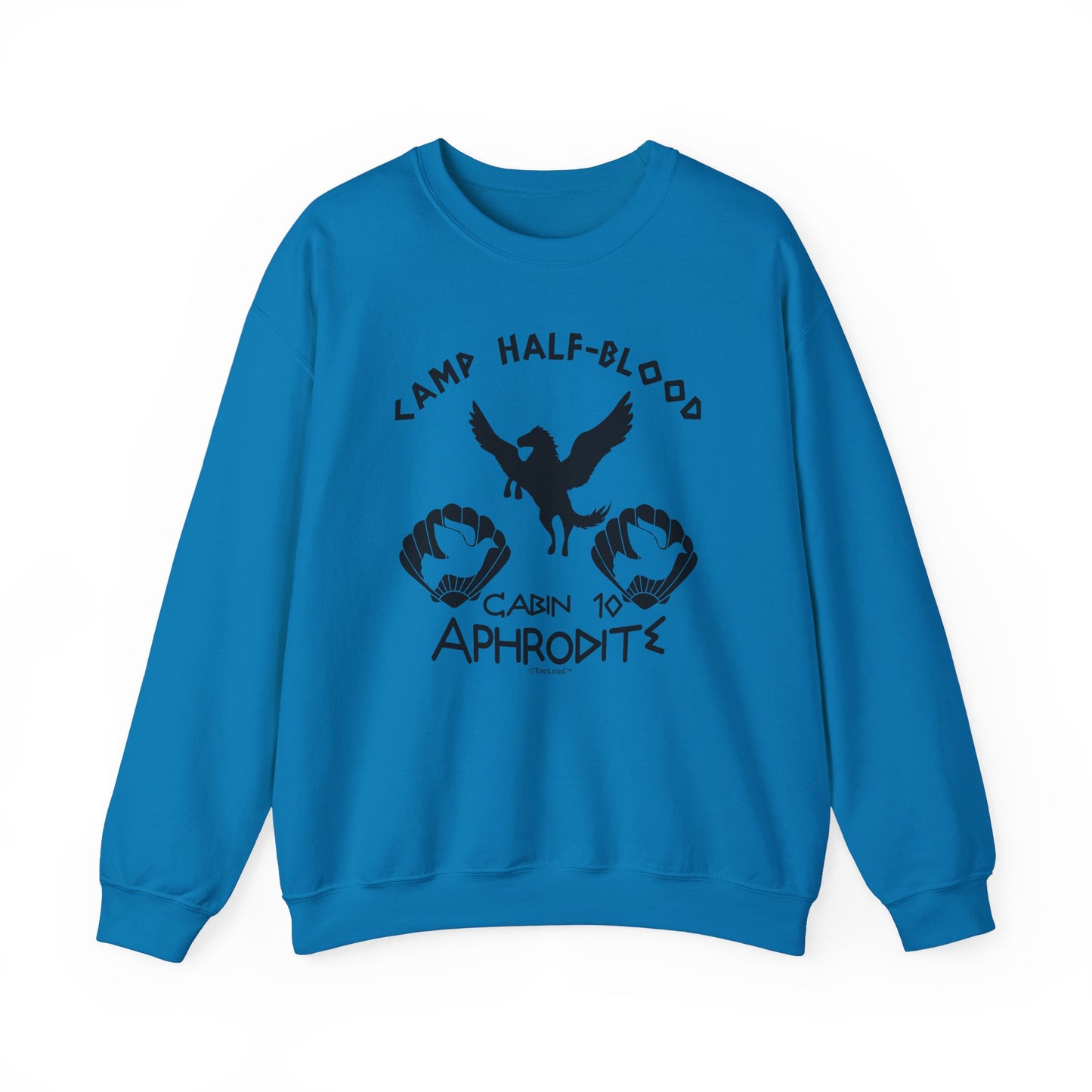 Cabin 10 Aphrodite Camp Half-Blood Adult Sweatshirt by TOOLOUD