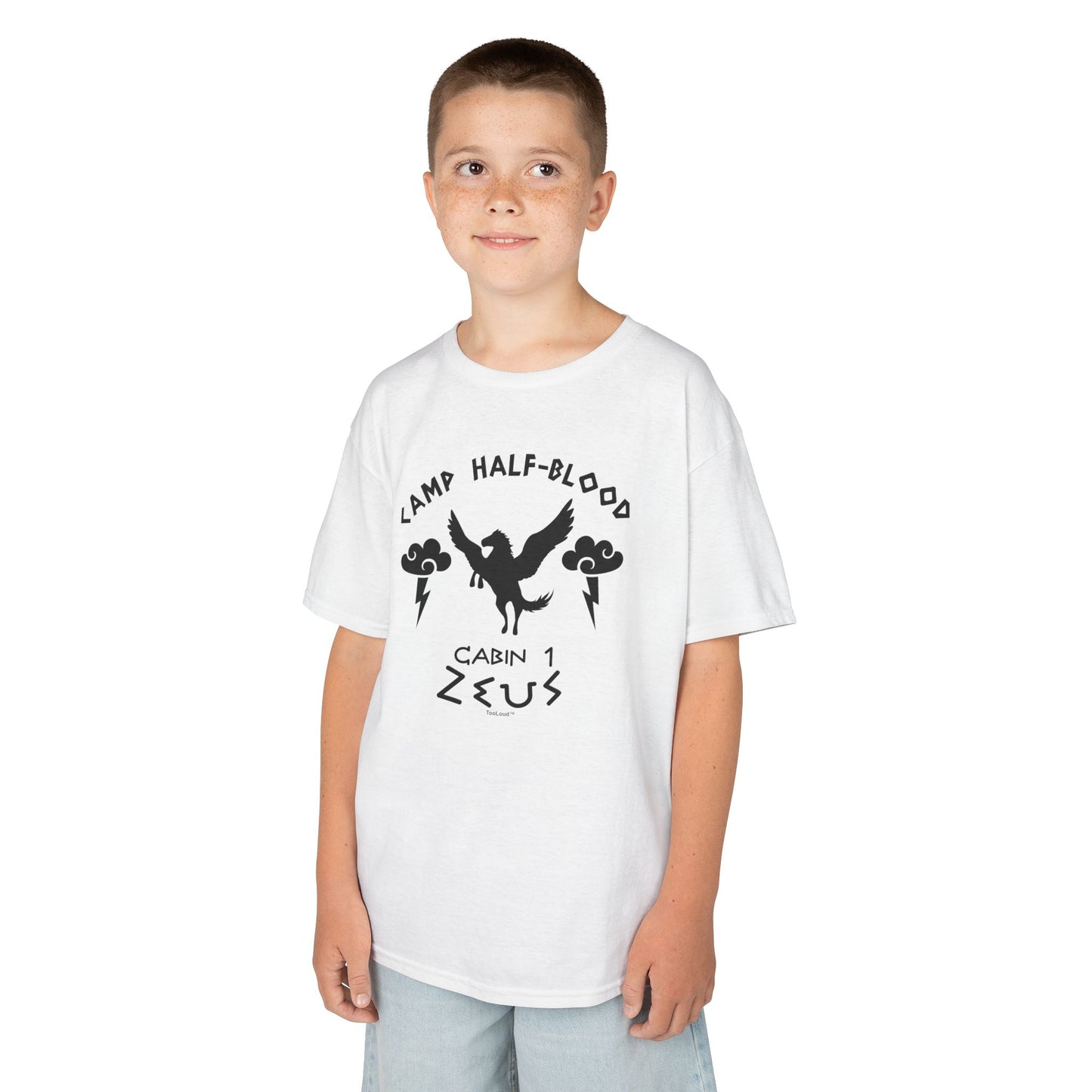 Camp Half Blood Cabin 1 Zeus Children's T-Shirt by TOOLOUD