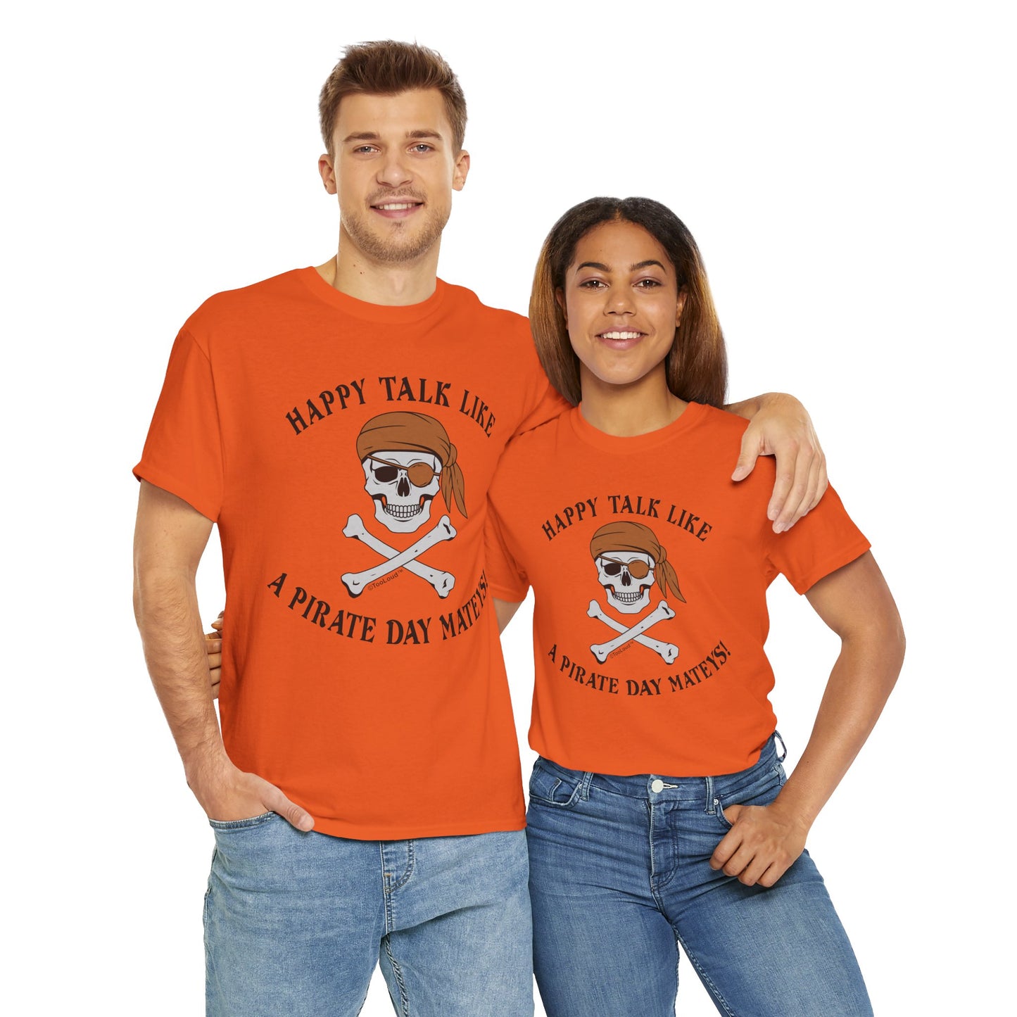 Captivating Pirate Day Mateys Adult Unisex T-Shirt by TOOLOUD