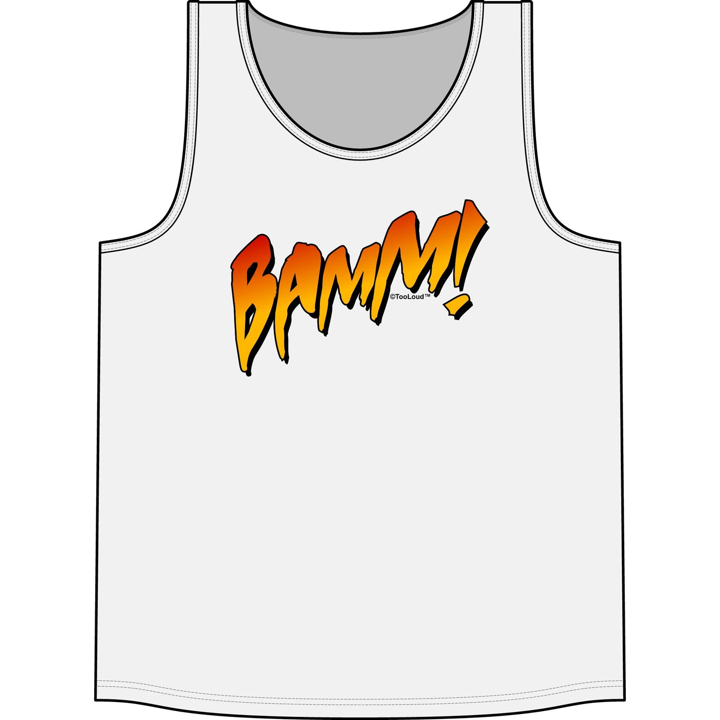 Onomatopoeia BAMM Adults Tank Top by TOOLOUD