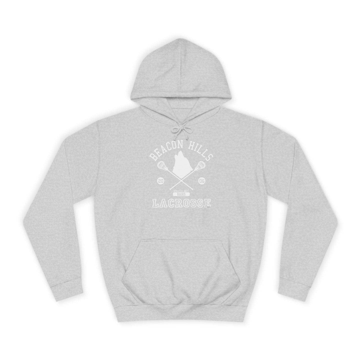 TOOLOUD Beacon Hills Lacrosse Wolf Adult Hooded Pullover Sweatshirt