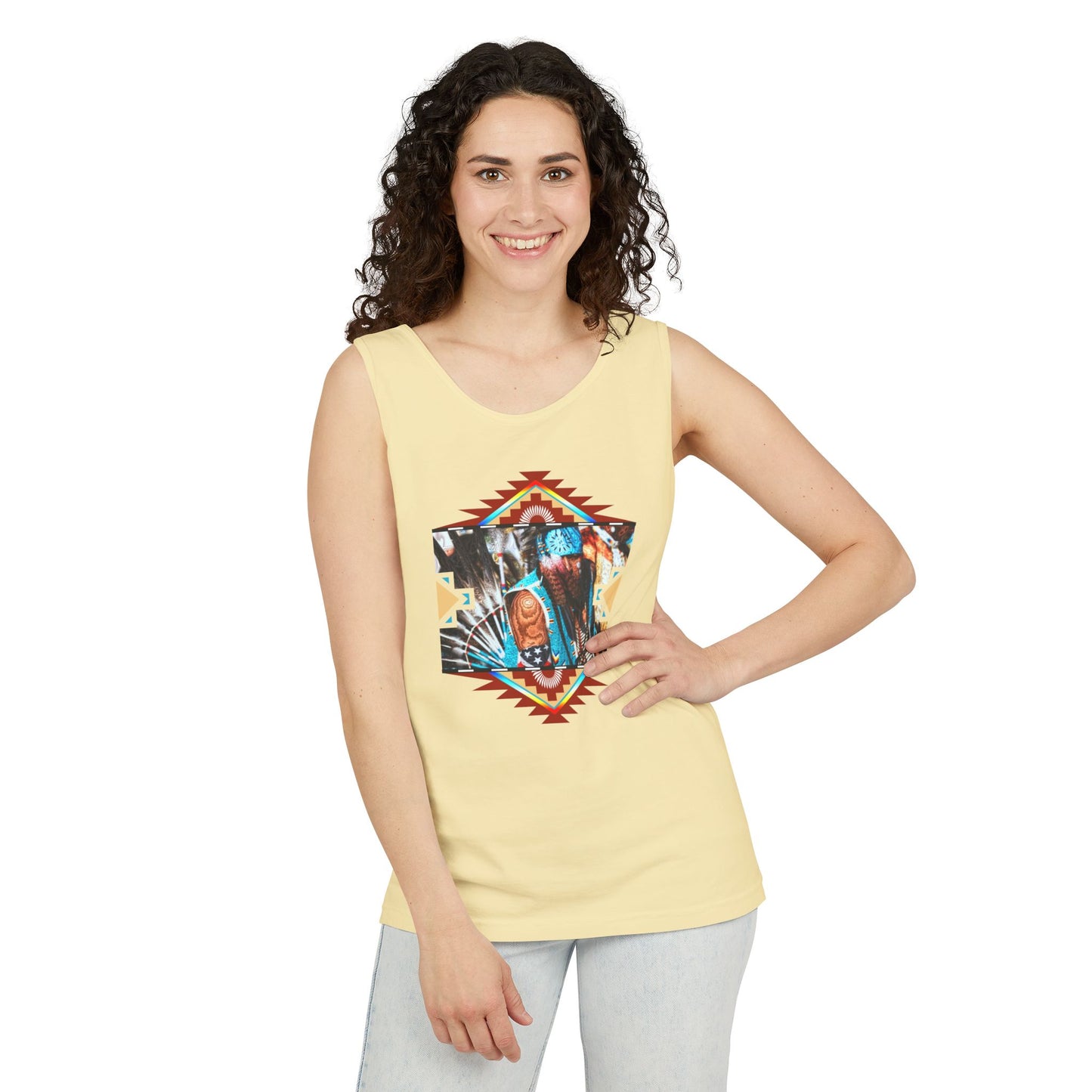 Native American Dancer Design #2 Loose Tank Top by TOOLOUD