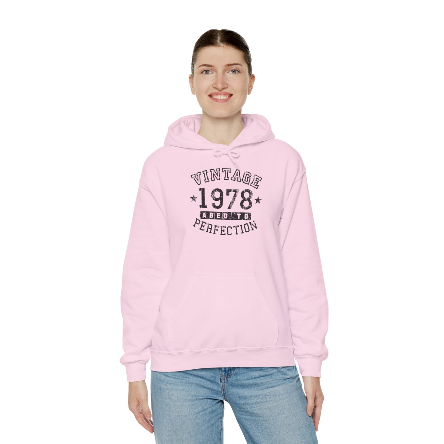 TooLoud 1978 - Vintage Birth Year Unisex Hoodie Sweatshirt