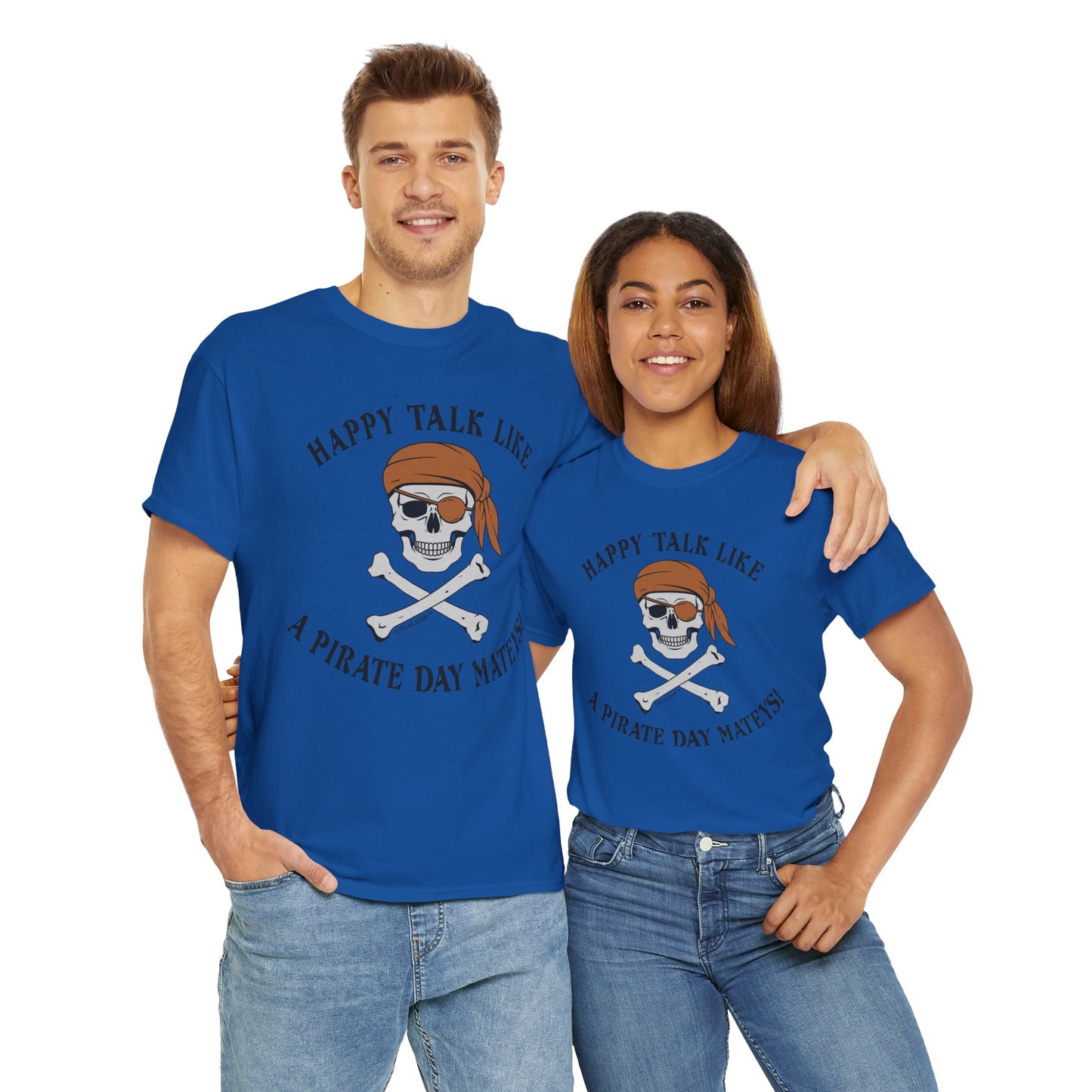 Captivating Pirate Day Mateys Adult Unisex T-Shirt by TOOLOUD