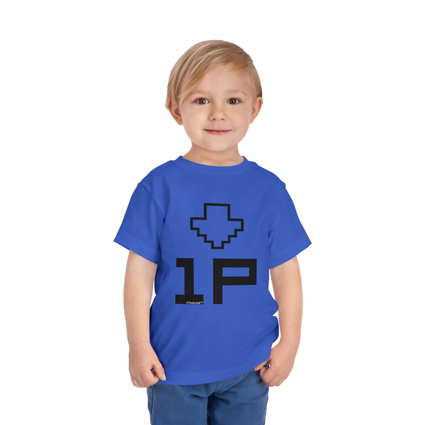 Player One Toddler T-Shirt – Brother or Sister Gamer Shirt by TOOLOUD