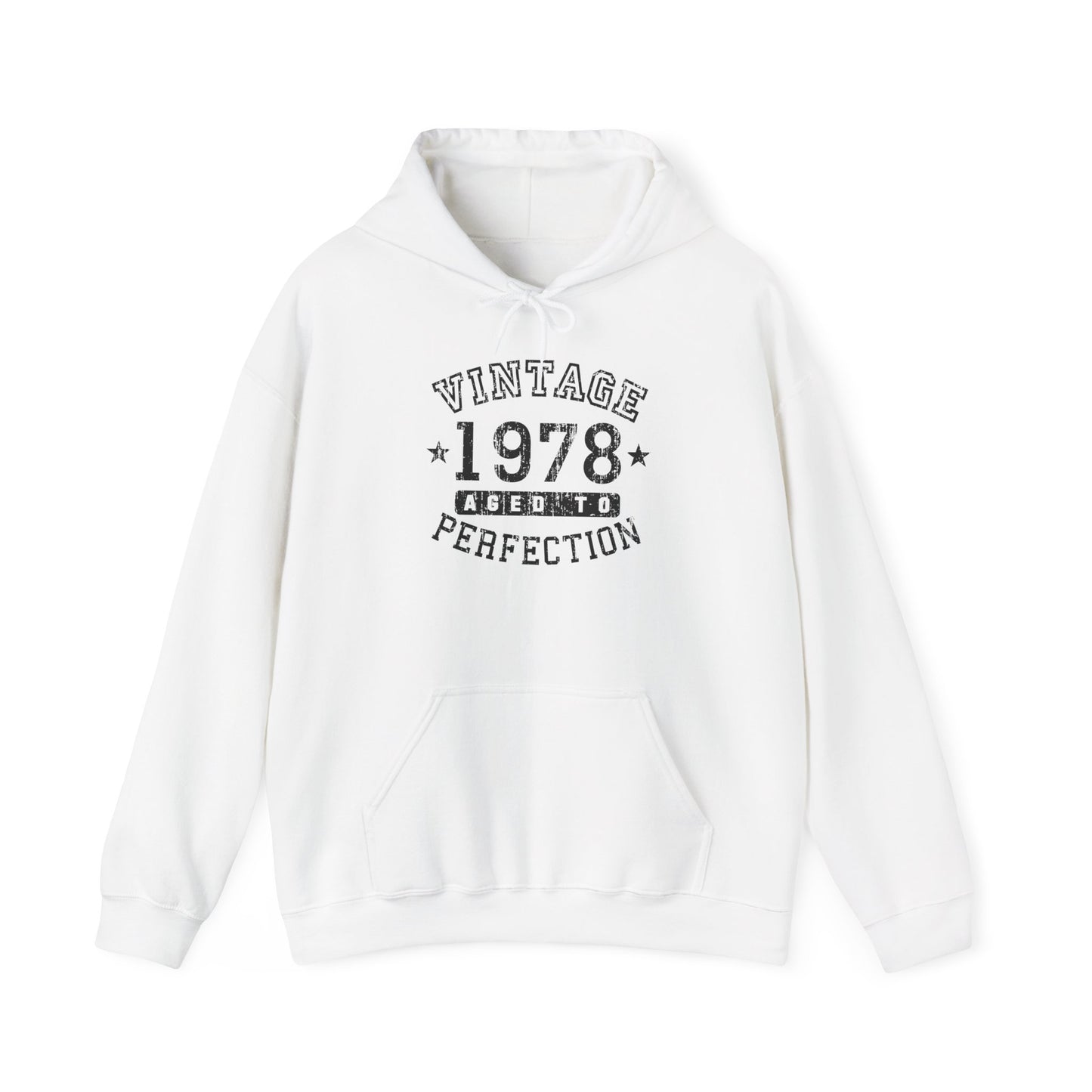 TooLoud 1978 - Vintage Birth Year Unisex Hoodie Sweatshirt
