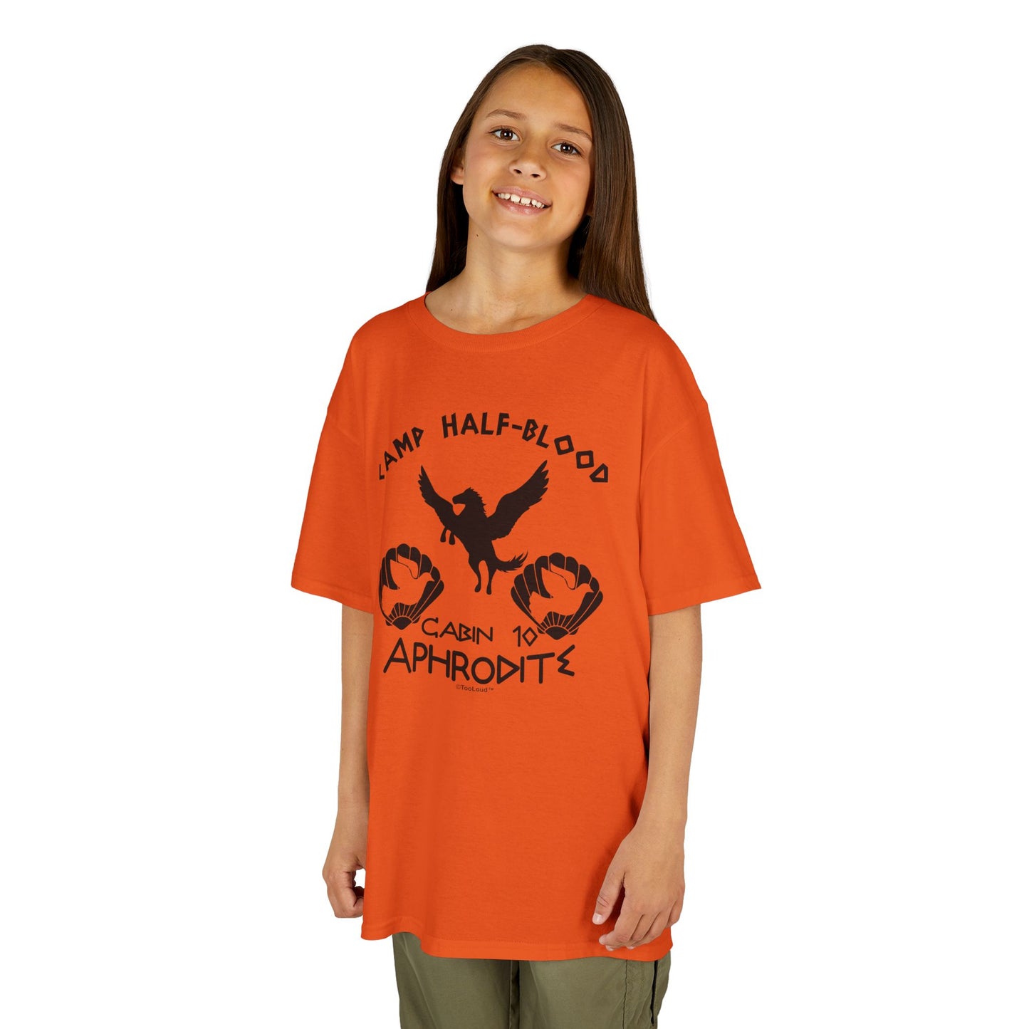 Cabin 10 Aphrodite Camp Half Blood Children's T-Shirt by TOOLOUD