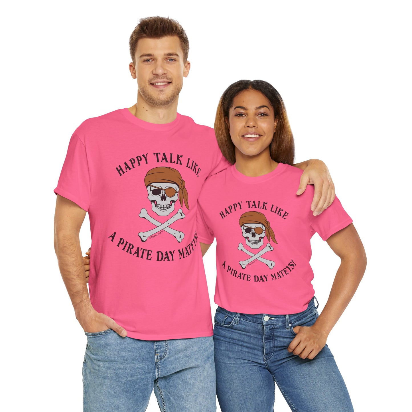 Captivating Pirate Day Mateys Adult Unisex T-Shirt by TOOLOUD